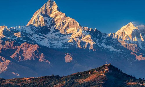 The Annapurna region is in western Nepal where some of the most popular treks (Annapurna Sanctuary Trek, Annapurna Circuit) are located. Peaks in the Annapurnas include 8,091m Annapurna I, Nilgiri and Machhapuchchhre. The Annapurna peaks are among the world's most dangerous mountains to climb,